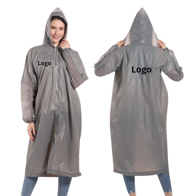 Мягкий прозрачный дождевик EVA (Unisex)