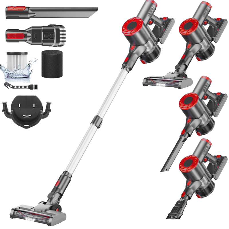 High Quality Portable Stick Super Clean Handheld Cordless Vacuum Cleaner 2200mAh