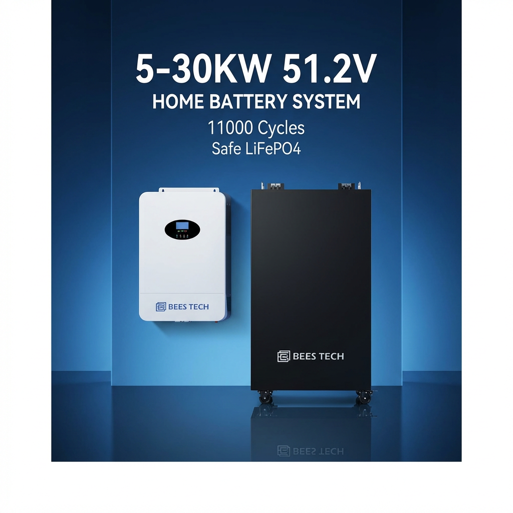 Hybrid Solar System 5kW 8kW 10kW 30kW 50kW Solar Panels With Battery Inverter Panneau Solaire Kit Complet Solar Energy System