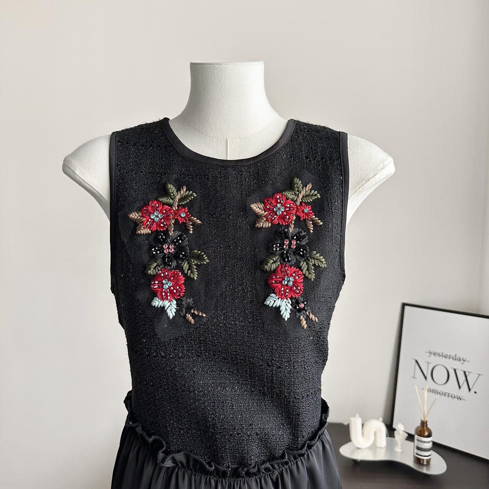 Handmade Pleated Flower