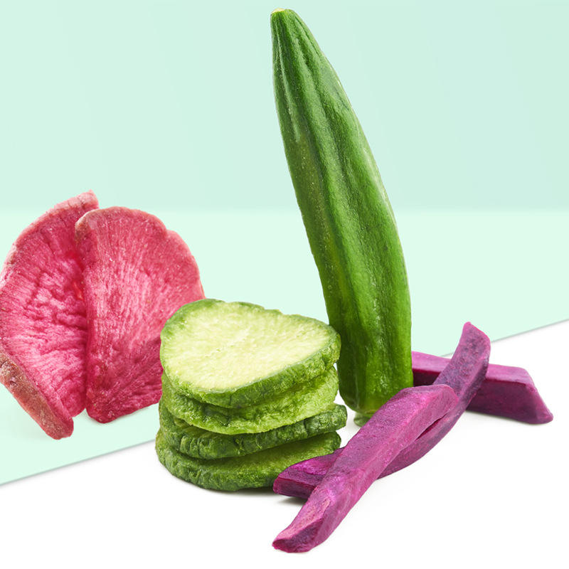 Криспы из окра и овощей (Mixed Okra Crisps)