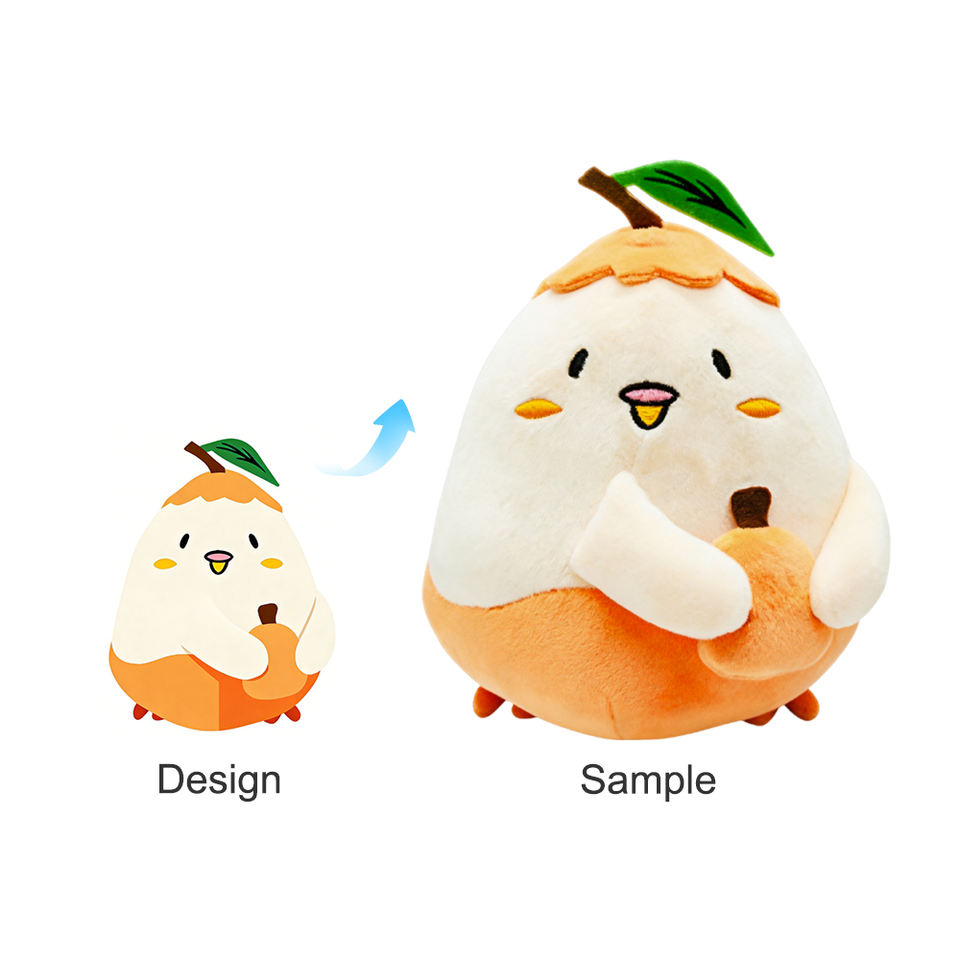Плюшевая игрушка-сквиш «Цыпленок» (Custom Squishy)