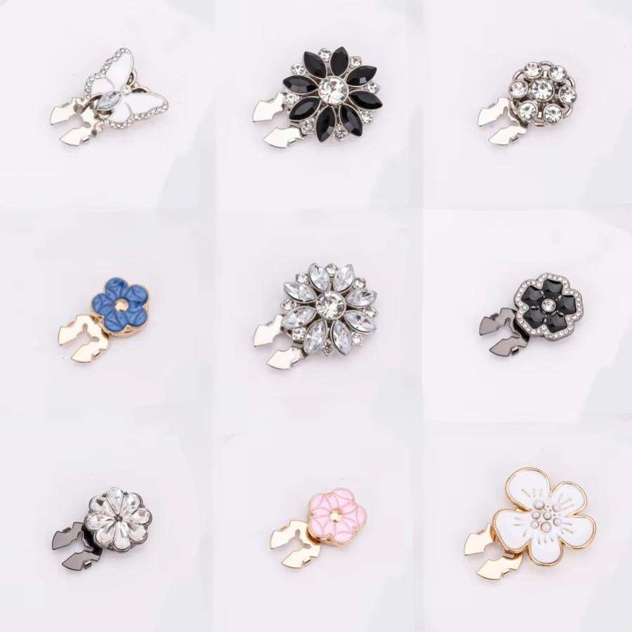 Pearl Rhinestone Decorative Buttons