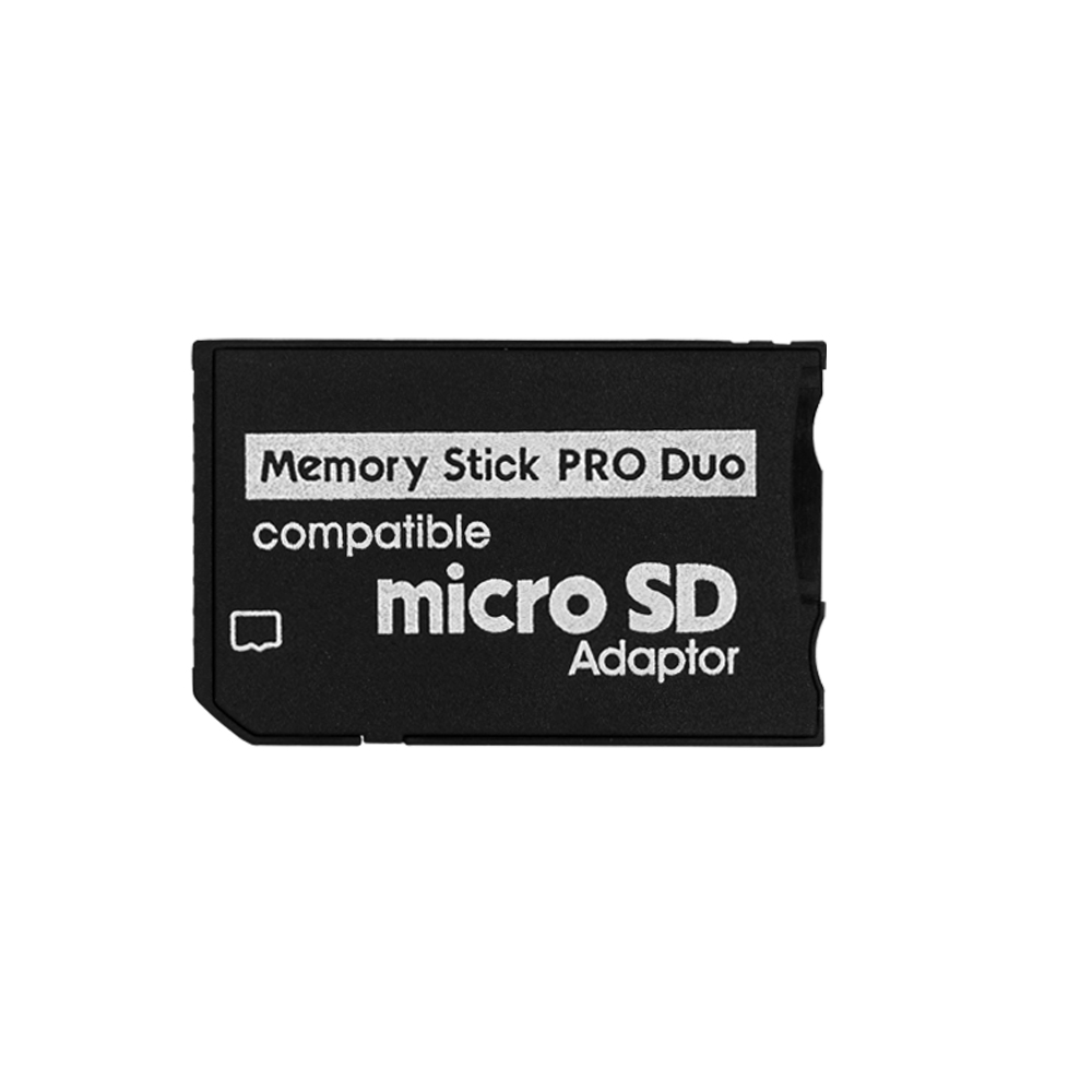 TISHRIC Memory Stick Pro Duo Card Reader SD Micro SDHC TF to Memory Stick MS Pro Duo Adapter for Game /PSP/Camera