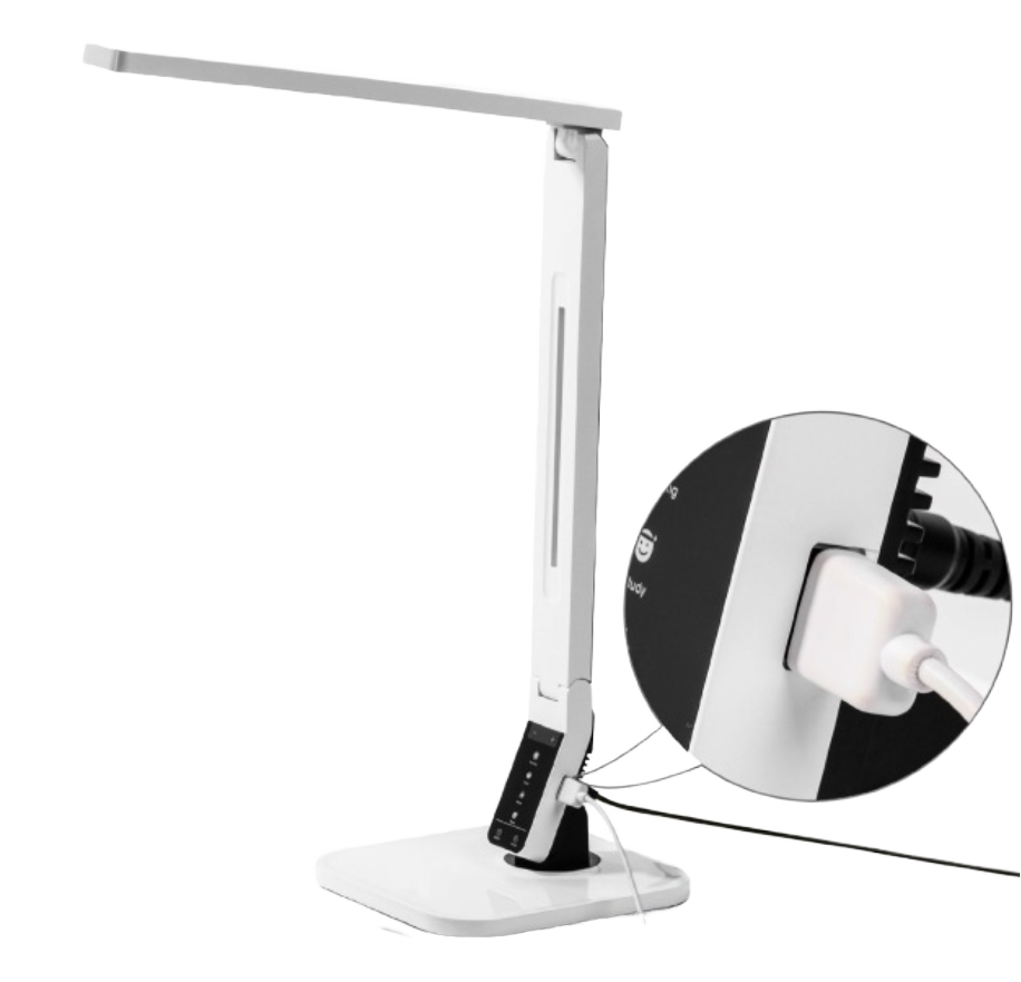 Aluminum Alloy Foldable Touch Dimmable/Colour Reading Lamp with Memory/Timer Function Modern DC E26 Desk Lamp 2700-5000K