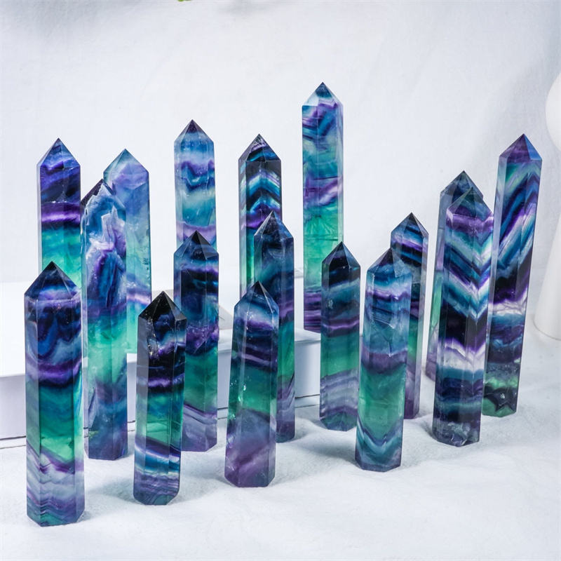 Башня из синего флюорита (Blue Fluorite)