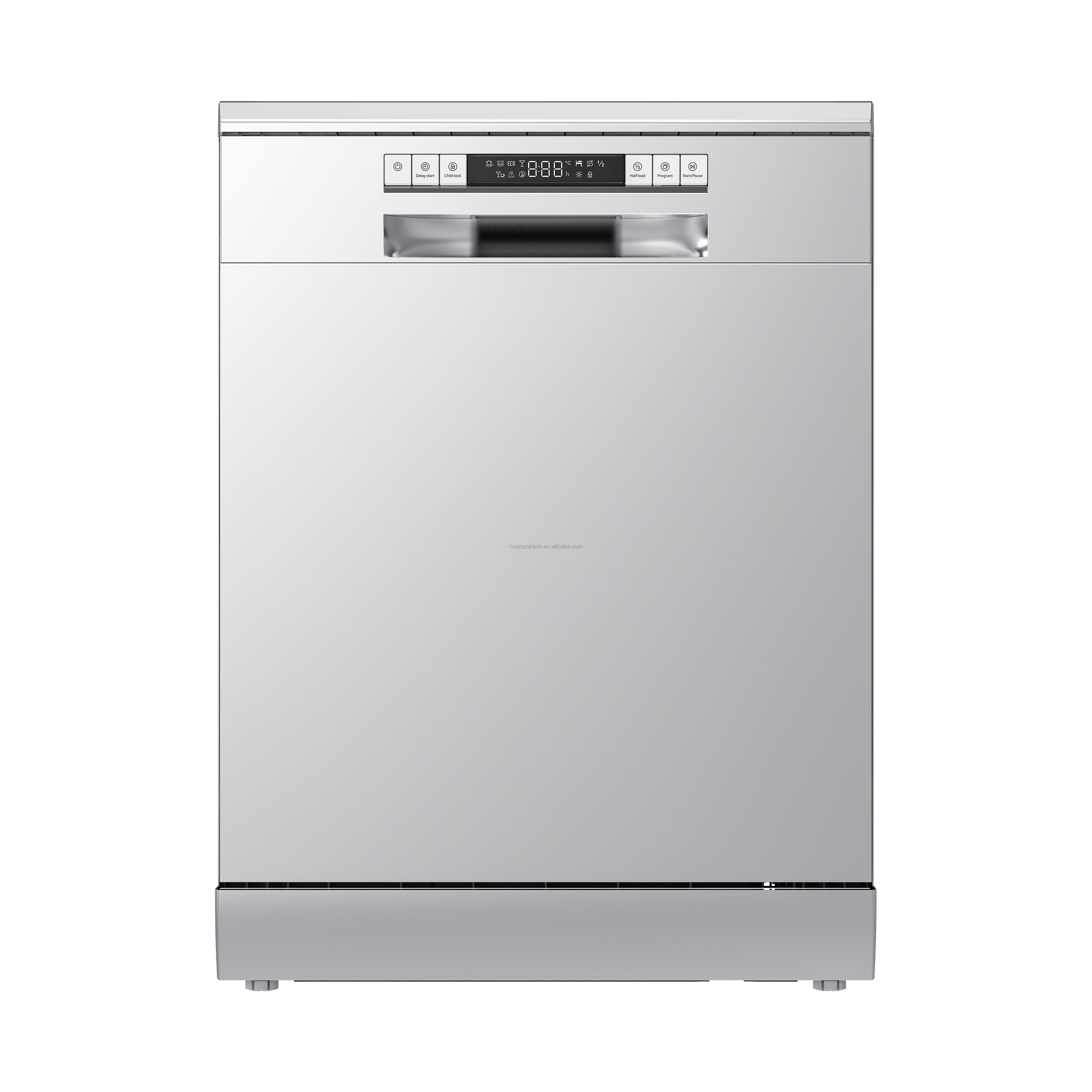High-efficiency Multi-functional Button Fully Automatic Kitchen Dishwasher with Large Capacity Drying Function
