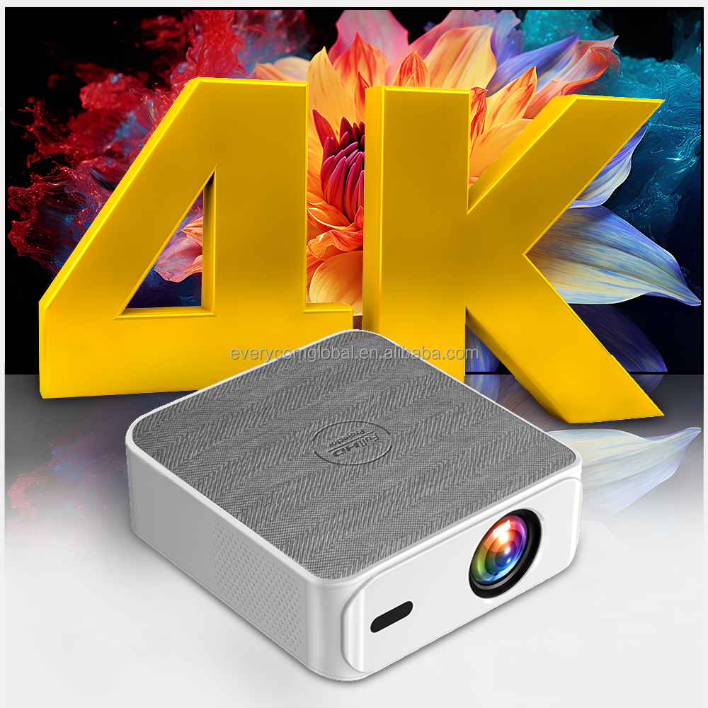 Portable Mini FULL 4K Video Projector MAX 300'' Screen 1000 CVIA Android Projector Home Theater Video Projecteur 4K Projector
