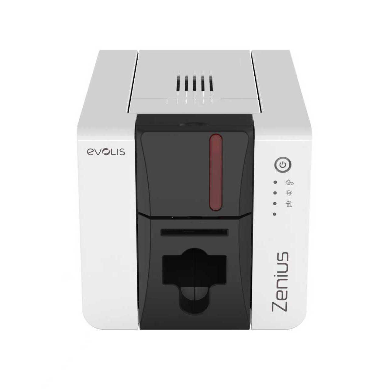 Hotsale Evolis Zenius 2 Single-sided ID Card Printer Employee ID Card Portrait Member PVC Plastic Card Printer