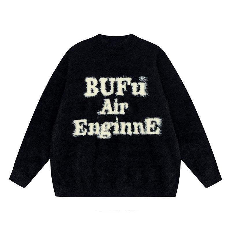 Fully Knitted Jacquard Sweater Pullover