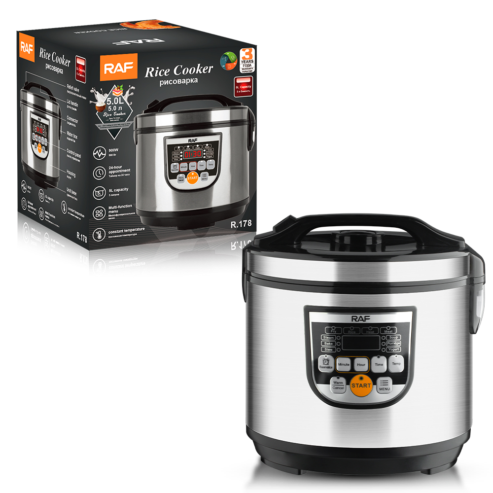 RAF Digital Rice Cooker Electric Non-stick Inner Cooker for Home Kitchen Multi-functional Cooker