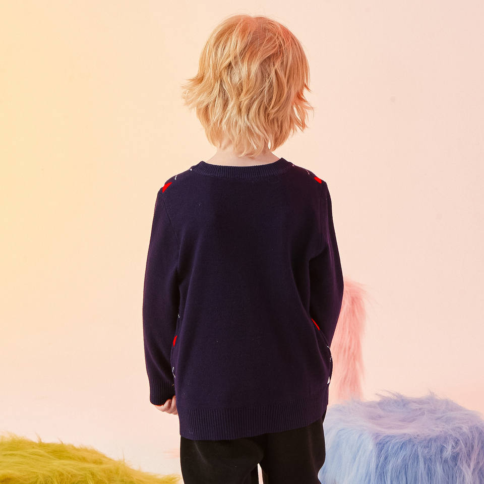 Mid-to-Large Kids Color Block