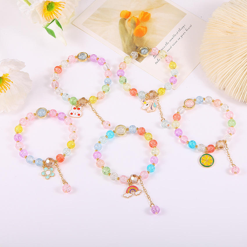 Браслет из аметиста (Kawaii/Sanrio Style)