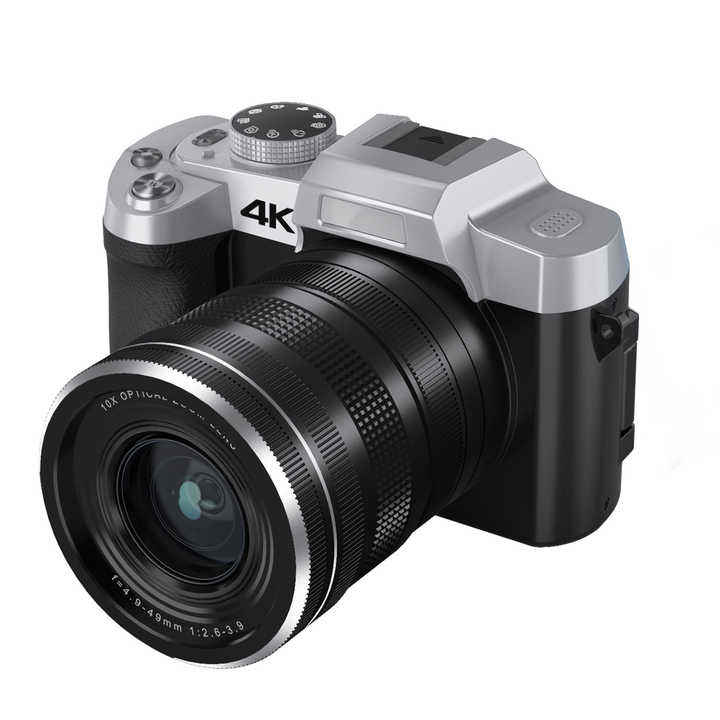 Лучшая цена 10x оптический зум Цифровая камера 75MP видеокамеры 4k профессиональная видеокамера для фотосъемки и прямой трансляции