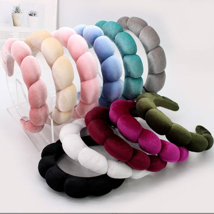 Широкий мягкий ободок из ткани (Padded Fabric)