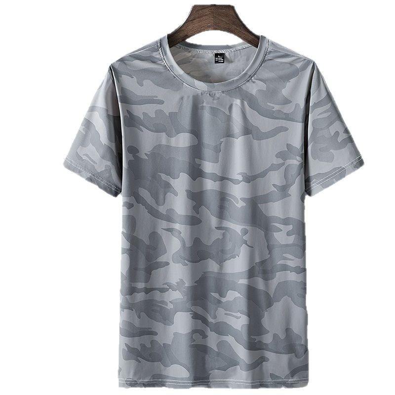 Camouflage Ice Silk Short Sleeve