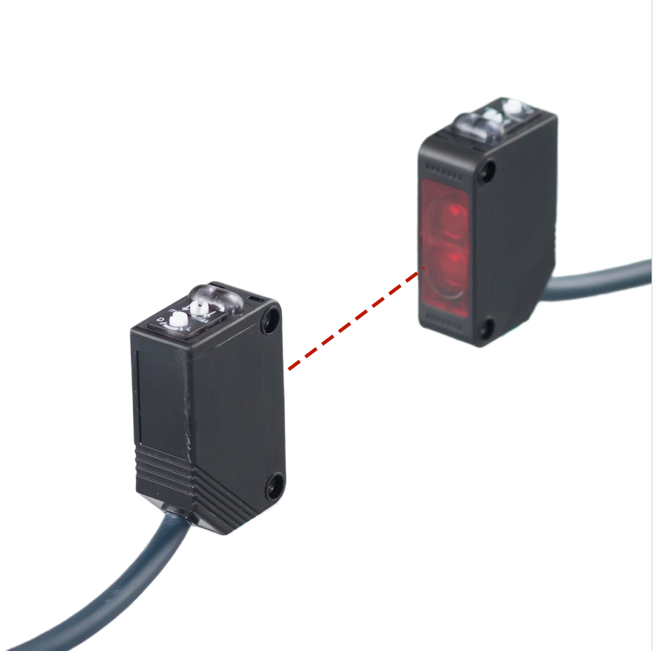 ZJIVNV Square Beam Beam Laser Photoelectric Sensor DC 5M/10M Detection PNP/NPN Output NO/NC GGR Model Response Time <0.01s