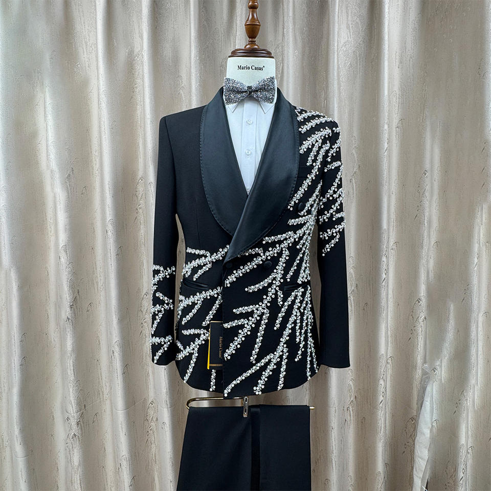 Костюм со стразами (Luxury Handmade Rhinestone)