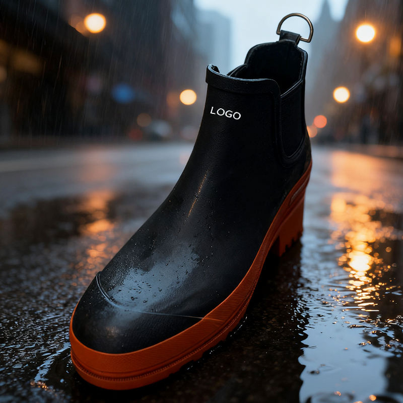 Резиновые ботильоны (Waterproof Rain Boots)