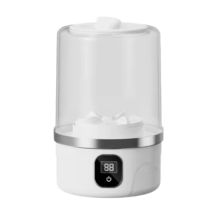 2025 New Design Mini Rechargeable Home Office Semi-Automatic Washing Machine Electric Condition Plastic Housing for Household
