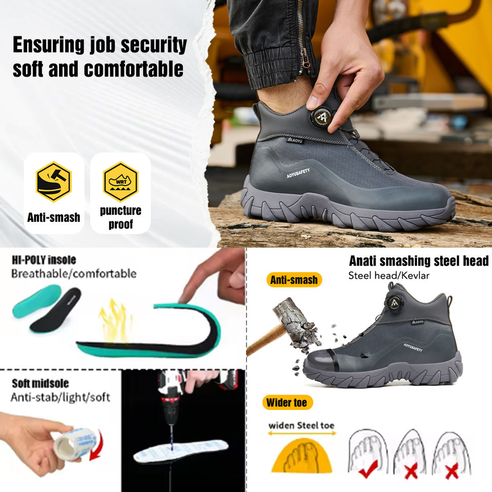 Легкие ботинки с амортизацией (Mid Boots)