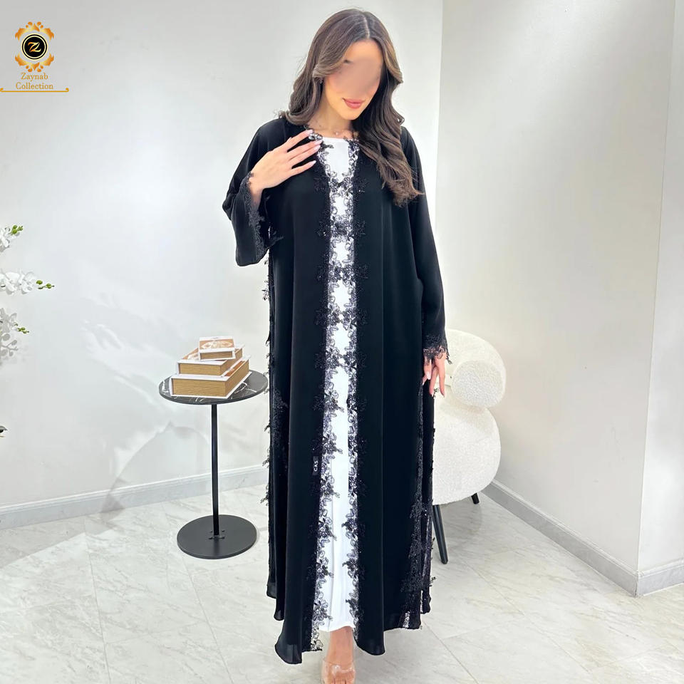 Zaynab Elegant Abaya Muslim Women