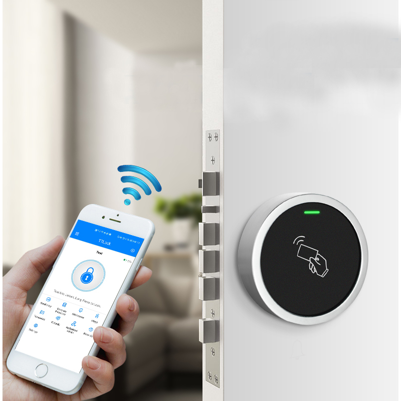 TTLock Ble Mobile APP to Open the Door, Mifare Proximity Card Reader Working With TTHotel