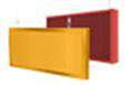Панель акустическая Akustiline Urban Design Baffle (1,2м х 0,6м х 50мм) 0,72м2 (сетка+рамка) RAL