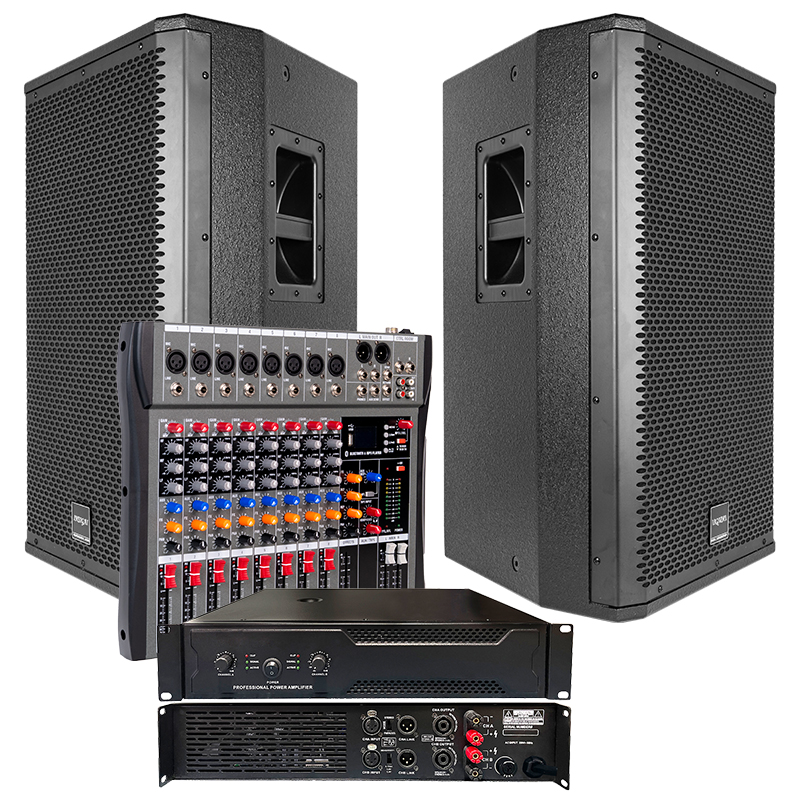 ODM Customized Active 15 Inch Speakers Audio pa System Speaker Sound Woofer Subwoofer Bass Passive 15 Inch Professional Speakers