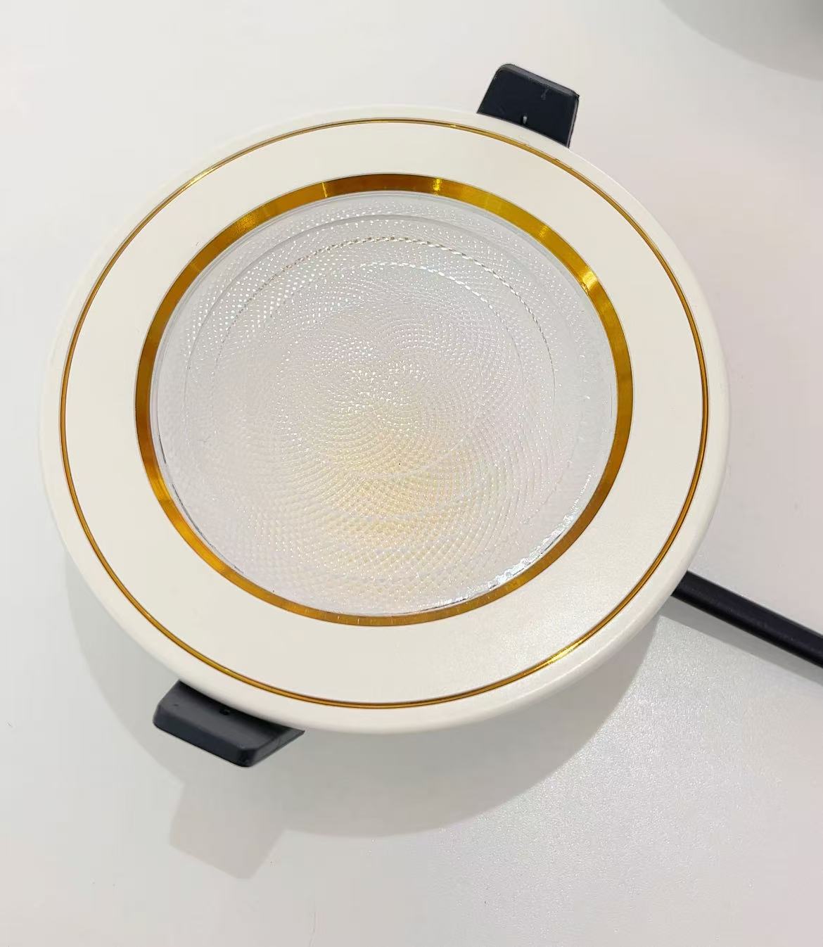 Modern Indoor Aluminum LED Square Ceiling Light Fixture IP33 Waterproof Dimmable Touch Switch Home Office Downlight 120 Beam