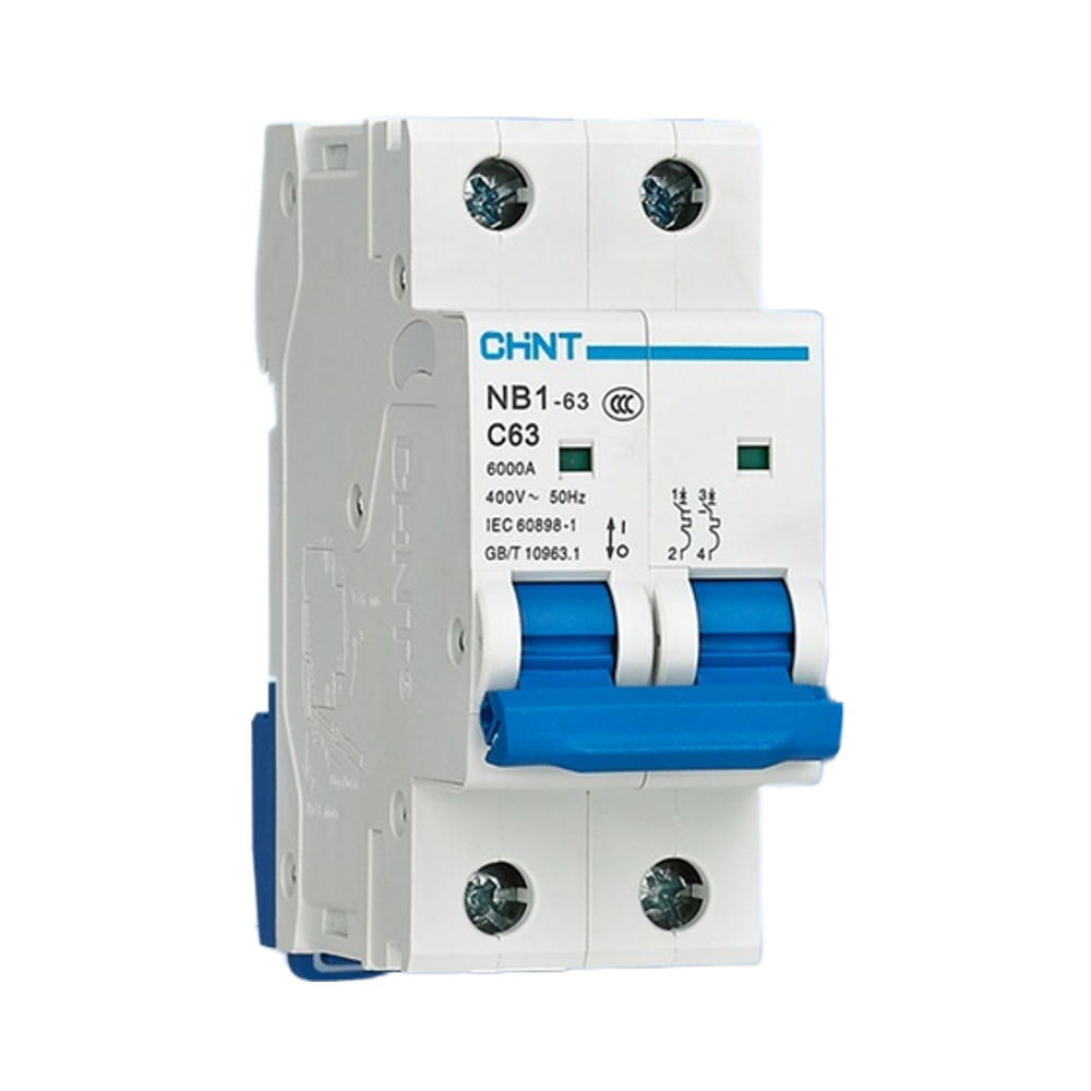 CHNT AC/DC Universal 400V Circuit Breaker NB1Z-63-2P-C32 Air Switch Made in Mainland China