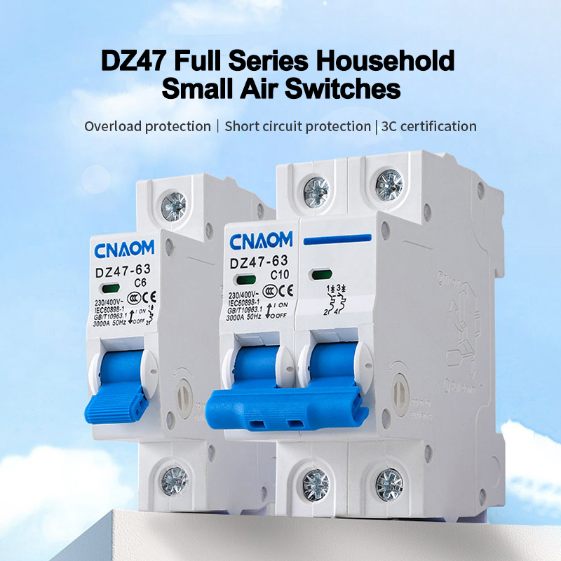 Factory Dual Power Automatic Transfer Switch 220V Circuit Breaker Air Switch Manual 1P 2P 3P 4P Circuit Breaker Control 63a MTS