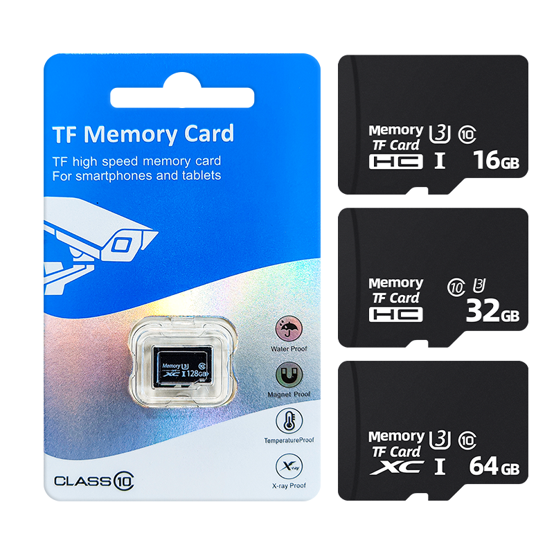 Extreme Speed Memory SD Cards: 128GB Full Capacity TF Card Class 10 U3 V30 Speeds up 75-100MB/s Mobile & Camera Memory Solution