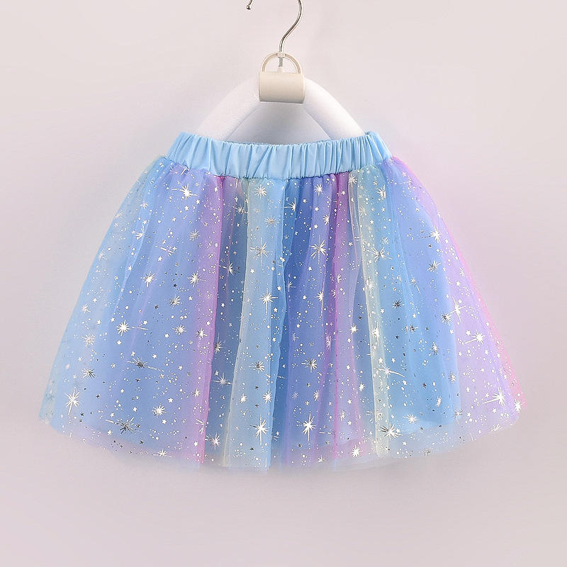 Toddler Rainbow Tulle Skirt Ballet