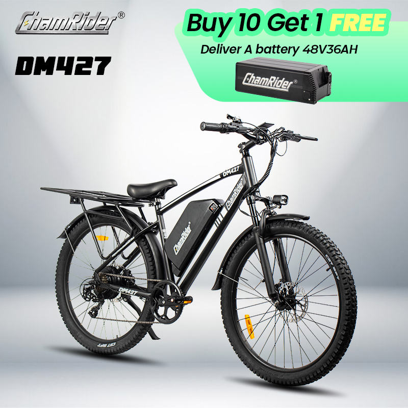 Высокомощный электробайк ChamRider 48V 27Ah