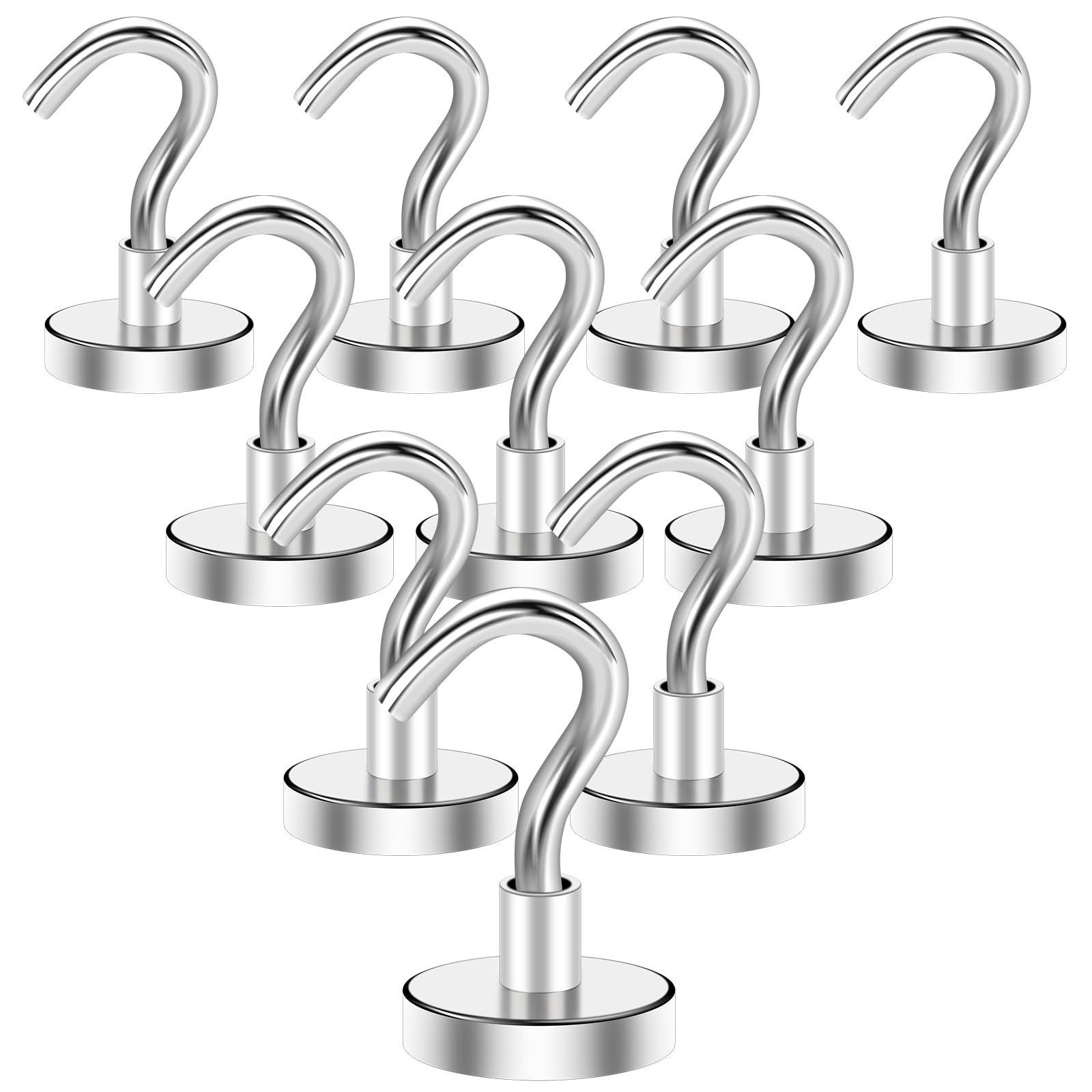 Powerful Magnetic Hooks Heavy Duty Neodymium Magnet Hook Kitchen Home Magnetic Hook