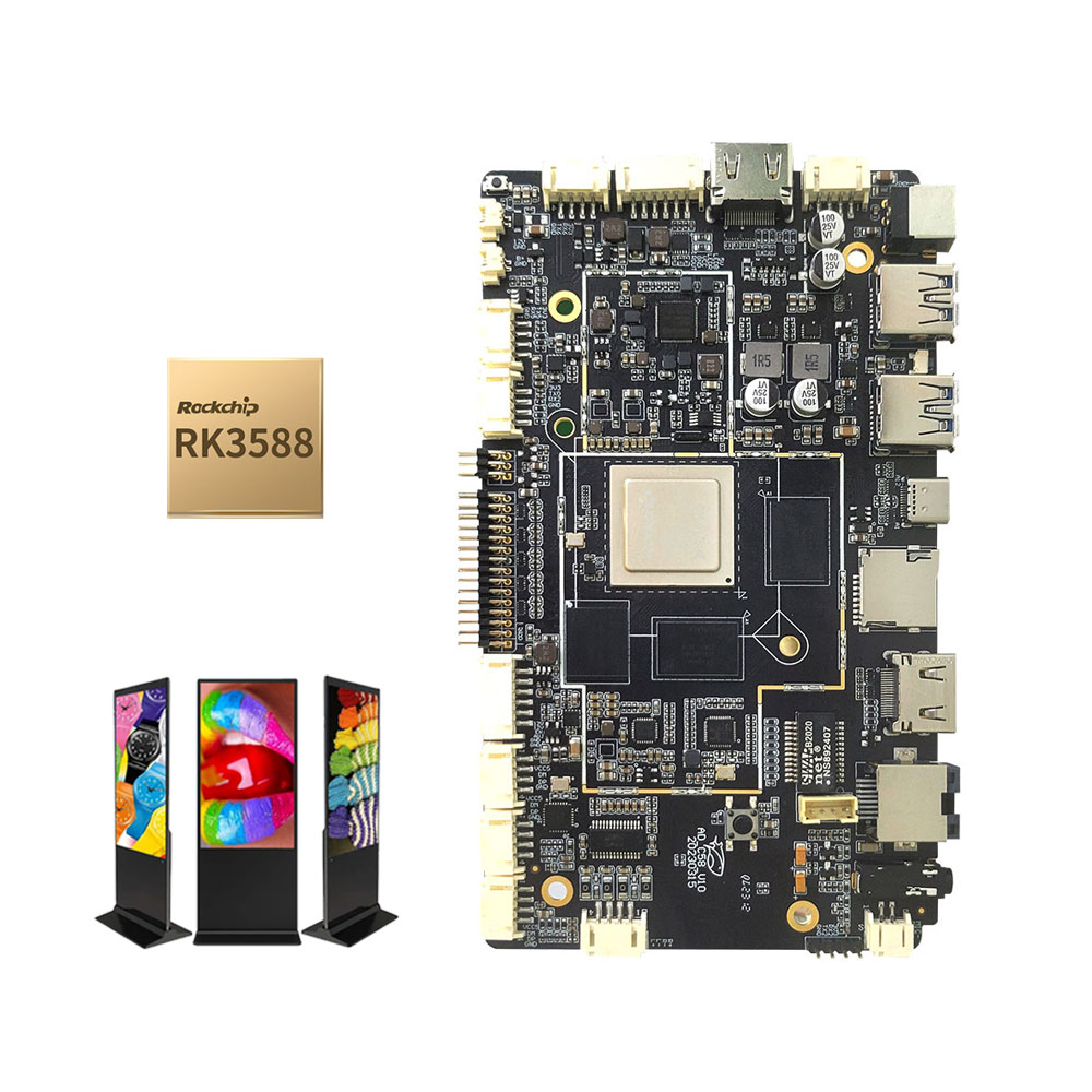 Octa Core Board RK3588 Edge Computing Motherboard 6.0 tops High Computing Power Ai Development Board