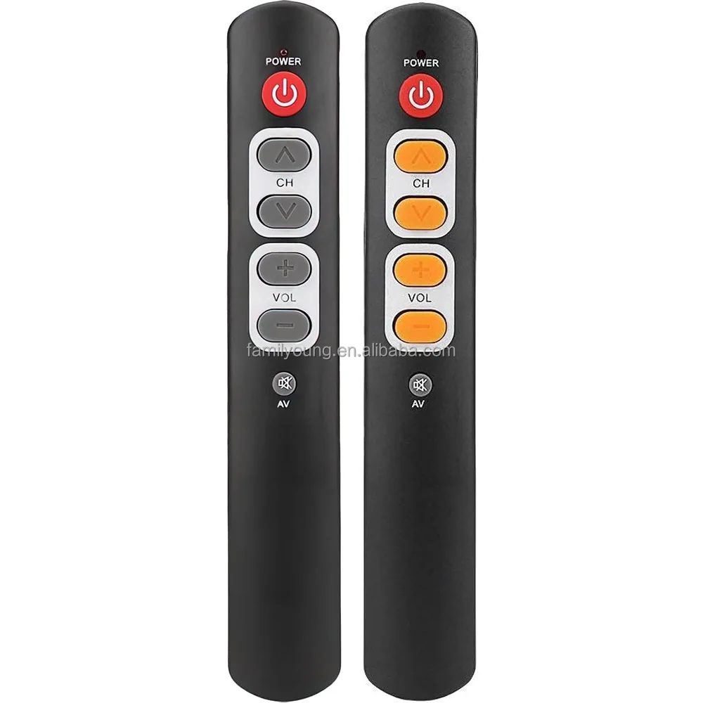 Обучаемый пульт дистанционного управления Big Button Remote: универсальный контроллер с крупными клавишами для TV DVD и аудиосистем