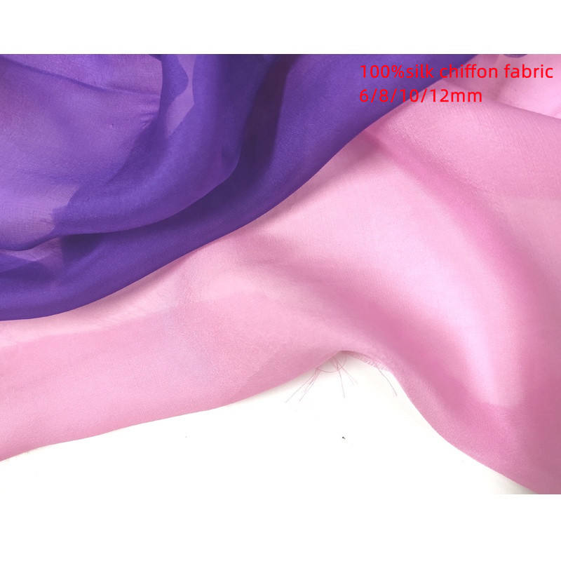 Принтованный шелковый шифон (Pure Silk)