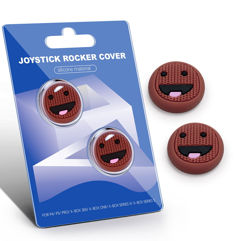 Factory Wholesale Custom New 2PCS Packed Wireless Protective Silicone Thumb Stick Cap for Controller Joystick