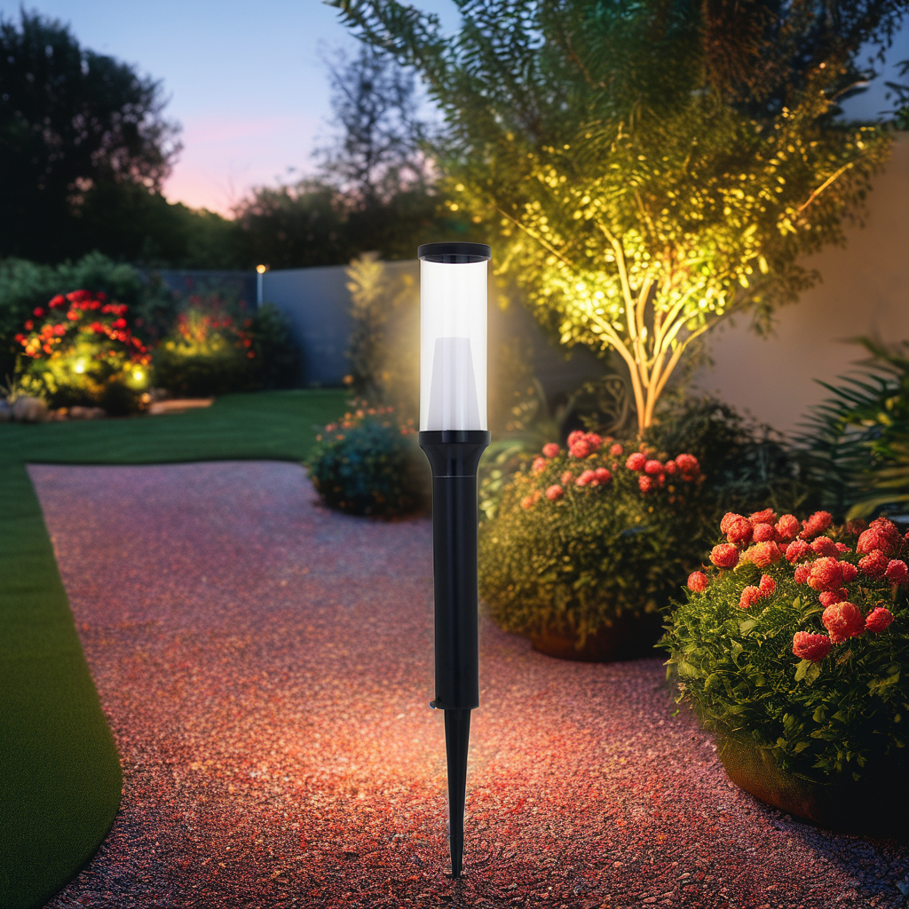 Outdoor Aluminum LED Garden Light IP65 Waterproof DC24V RGBCW Pathway Lights