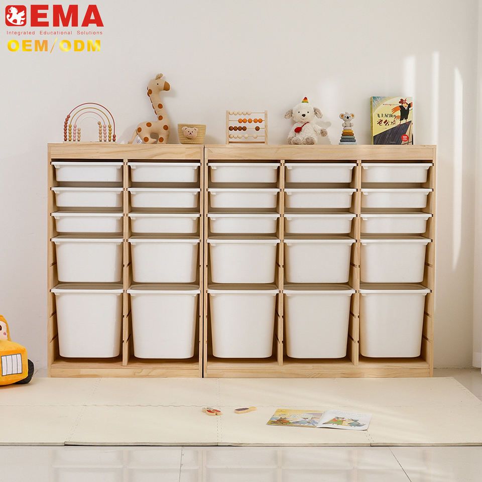 Стеллаж для хранения игрушек EMA Kids