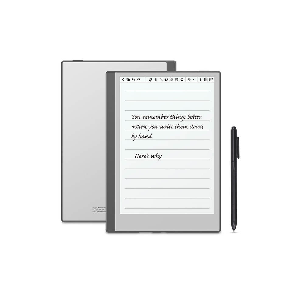 Электронная электронная записная книжка KloudNote 9,7 дюймов с HD Android, четырехъядерный планшет Cortex A35 eink