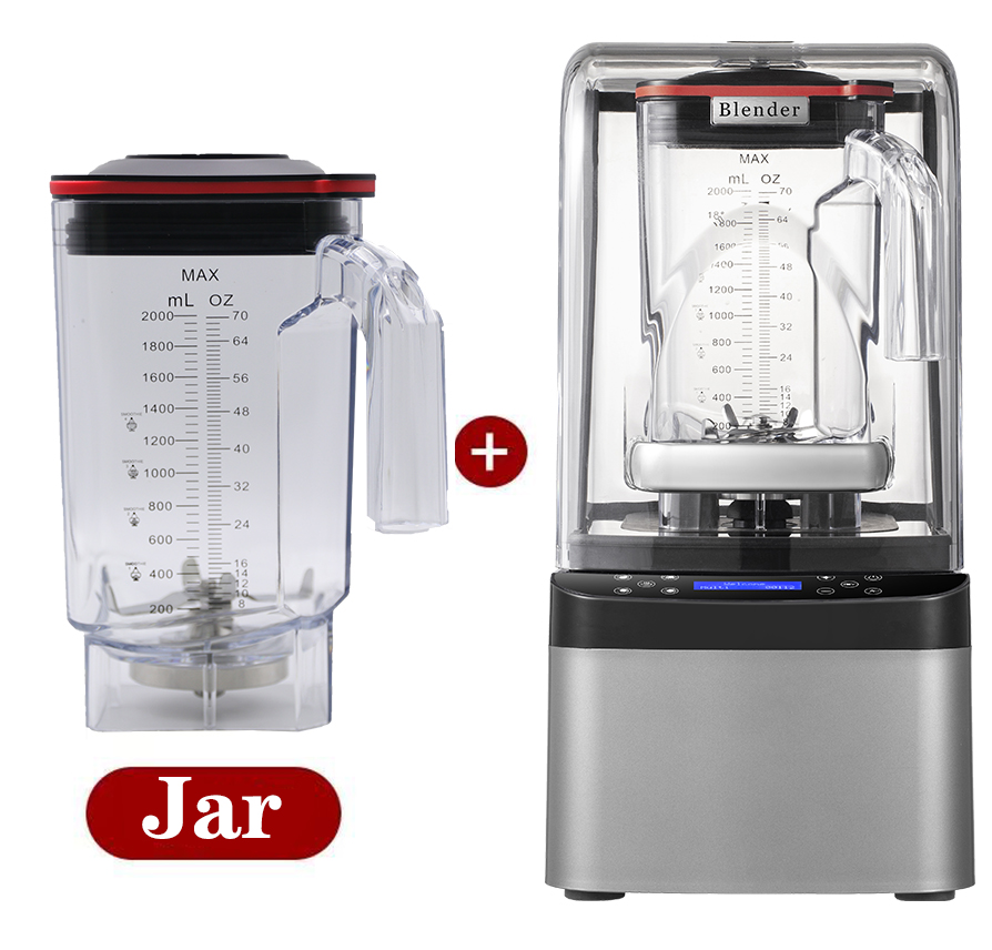 8007 Blender Heavy Duty Constant Speed Pure Copper OEM Big Blade Kitchen 2L  Licuadora Comercial Juicer Mixer Soundproof Blender