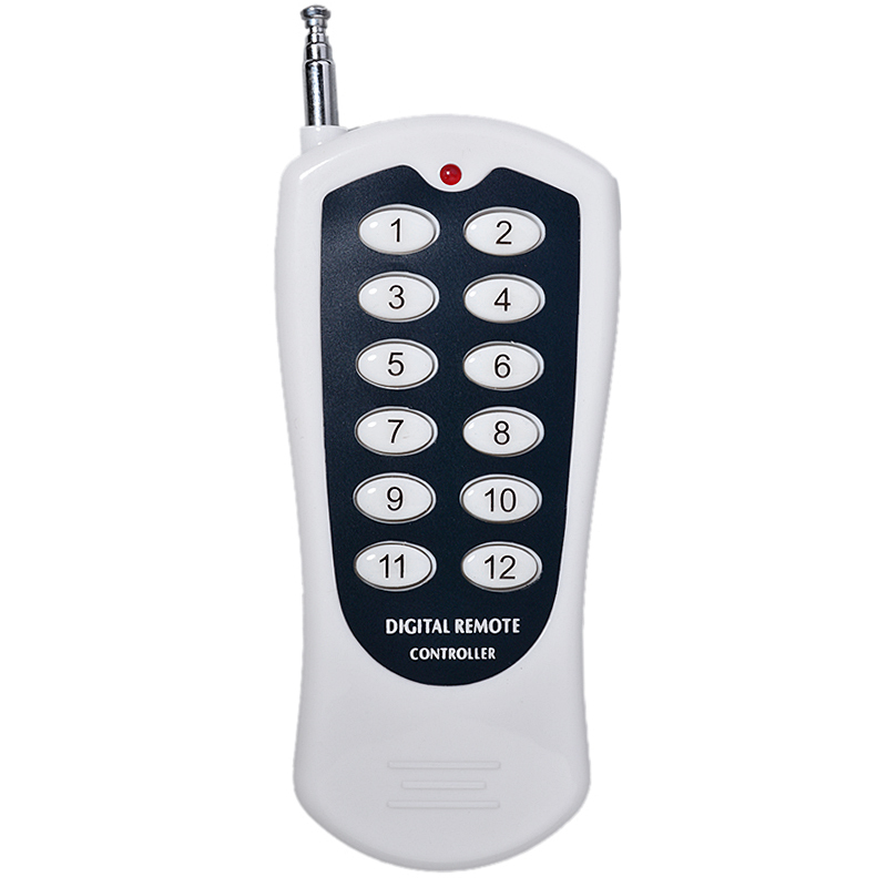 YET112D Long Range Remote Control Remotes 2/4/6/8/10/12 Buttons Transmitter RF Wireless 315/433MHz Remote Control