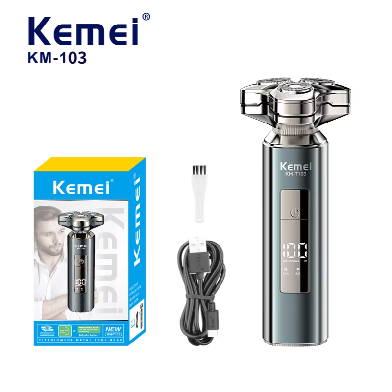 Электробритва KEMEI Km-t103 с плавающей головкой