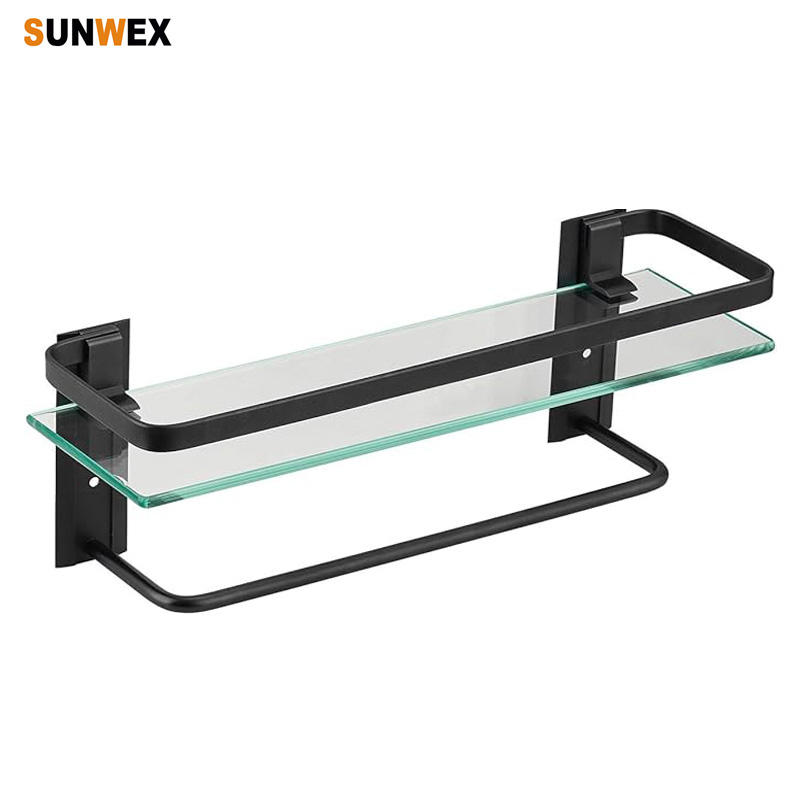 Современная стеклянная полка для душа (Wall Mount)