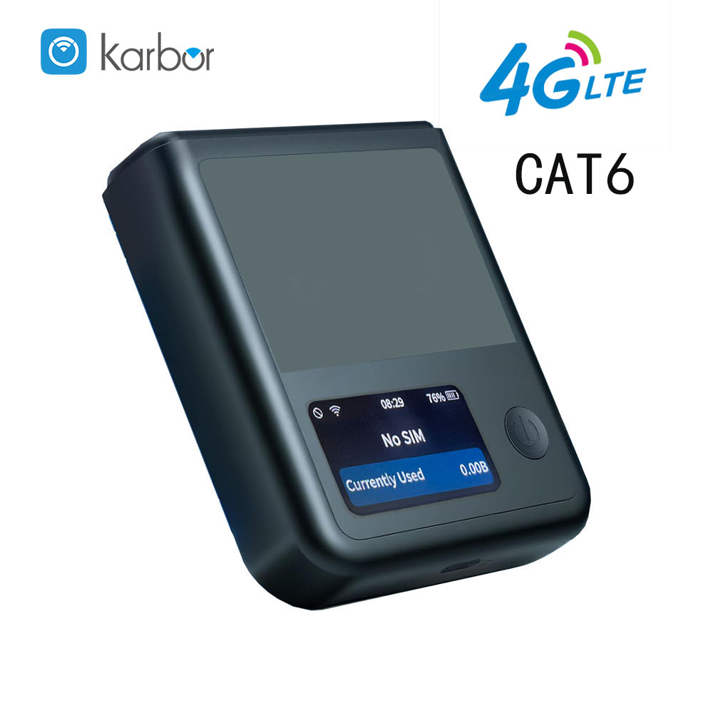 MF301 4g Lte Wifi Router Wifi 6 Router Dual Band Wifi Router Sim Card 5000MAH Battery Cat6 Mifisfor Qualcomm Chip