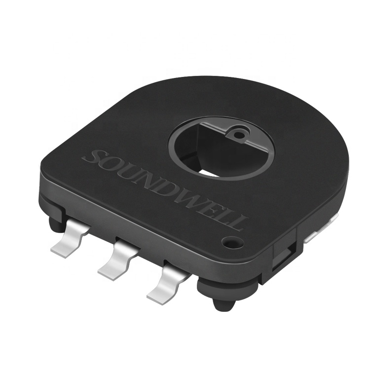 High Quality Soundwell Ultra Thin Rotary Sensor Rg1101 Rg1102 360 Degree Rotary Potentiometer Volume Control Automobile Audio