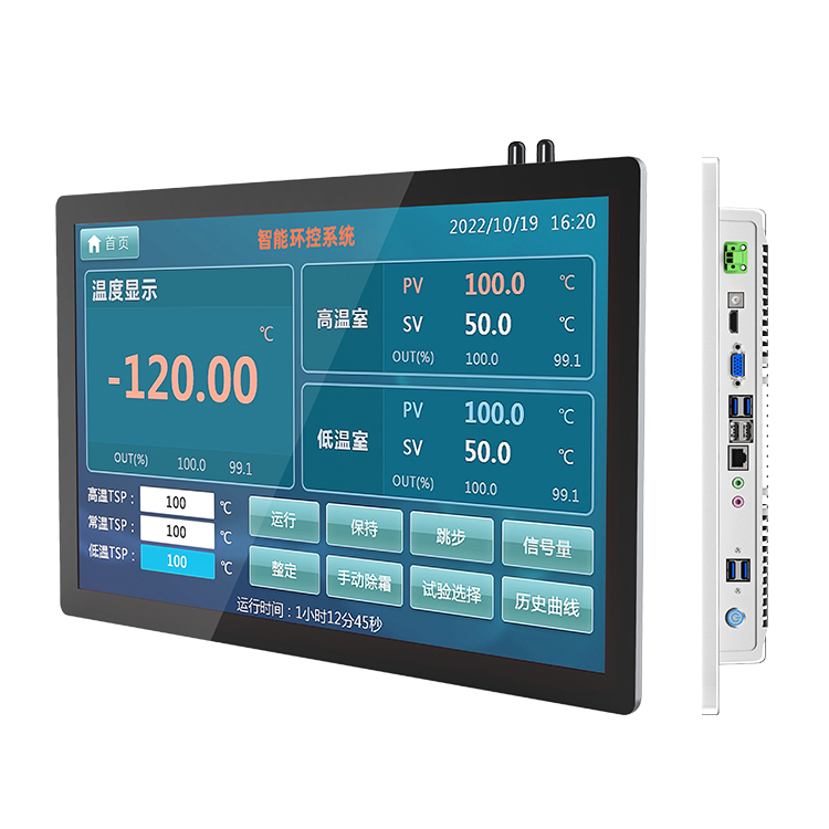 21.5 Inch Touch Screen Industrial Panel Pc Desktop With Intel I3 I5 I7 Processor CPU All in One Pc Touchscreen